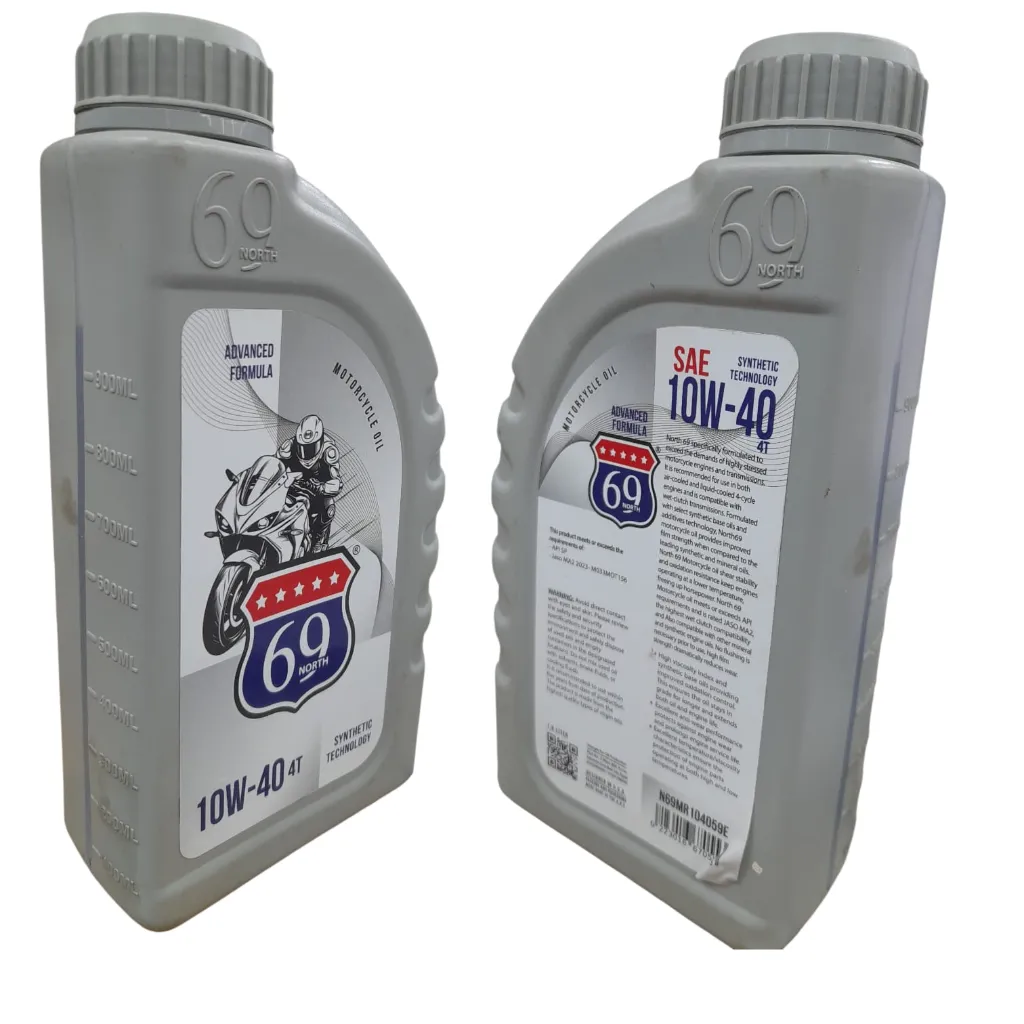 زيت المحرك North69 4T 10W-40 1lt شبه صناعي API SP/JASO MA2
