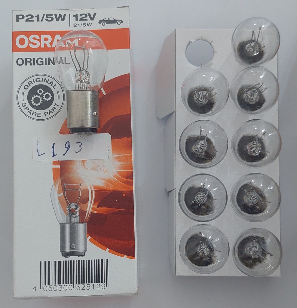 Lamp 2 Pole P21/5W 12V 21/5W [Osram] (Made in Slovakia)
