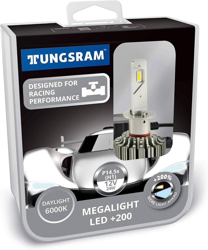 Lamp Led Kit H1 +200 [Tungsram] (Made in China)