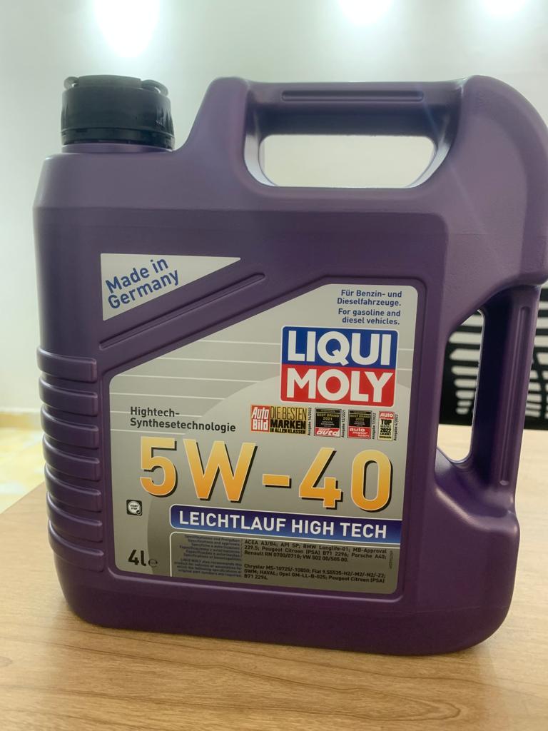Liquimoly Engine Oil Leichtlauf High Tech 5W-40 4 liters (Made in Germany) (2595) //