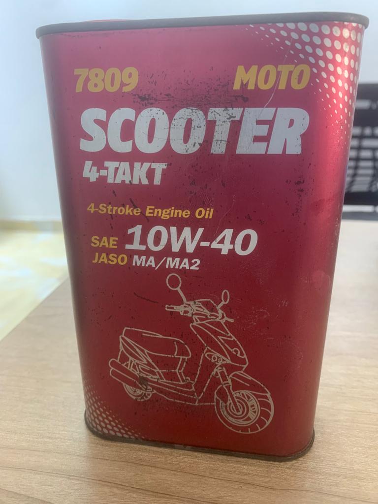 Mannol 4T 10W40 1 litre Oil- 