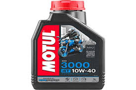 Motul Motorcycle Oil 3000 4T 10W-40 1 liter (Made in France) //