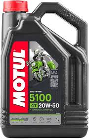 Motul Motorcycle Oil 5100 4T 20W-50 4 liters (Made in France) //