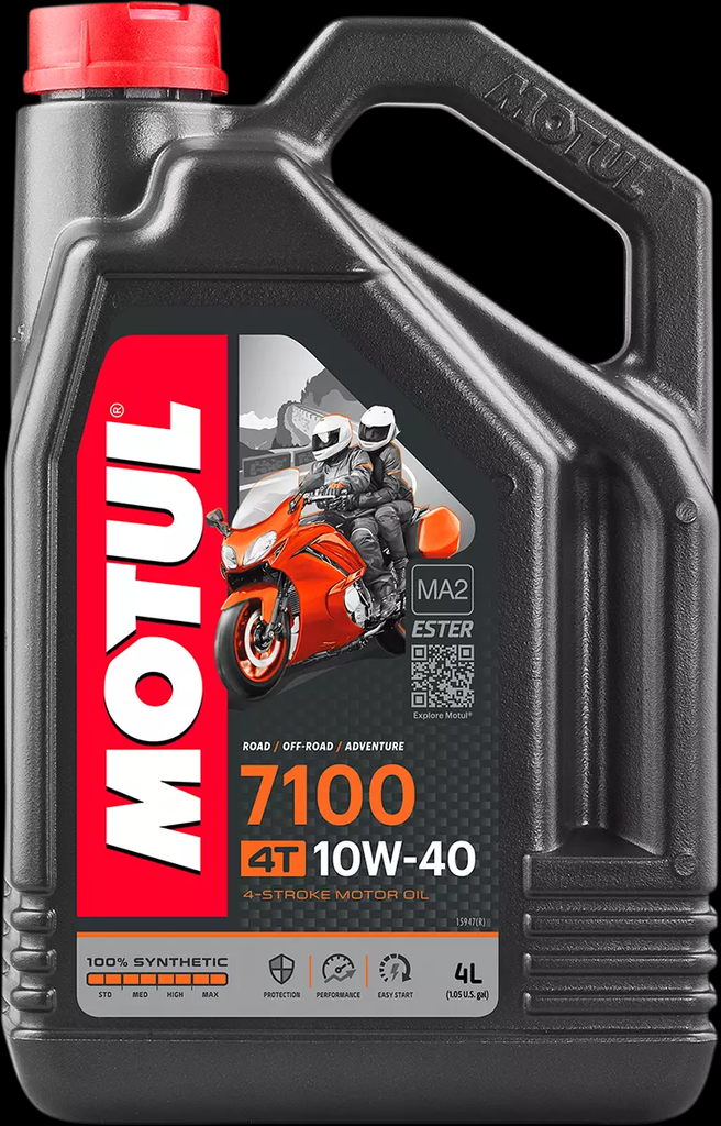 Motul Motorcycle Oil 7100 4T 10W-40 4 liters (Made in France) //