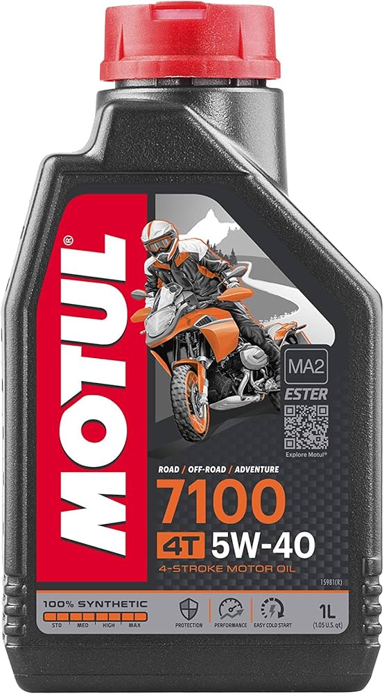 Motul Motorcycle Oil 7100 5W-40 Fully Synthetic 1 liter