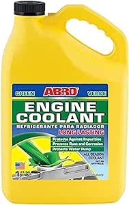 [O183] Radiator Coolant Green Abro Made in USA 3.78 L-
