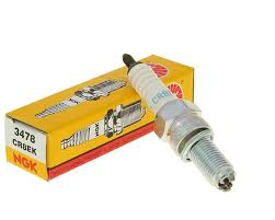 Spark Plug for Motorcycles CR8EK or CR9EK NGK made in Japan-