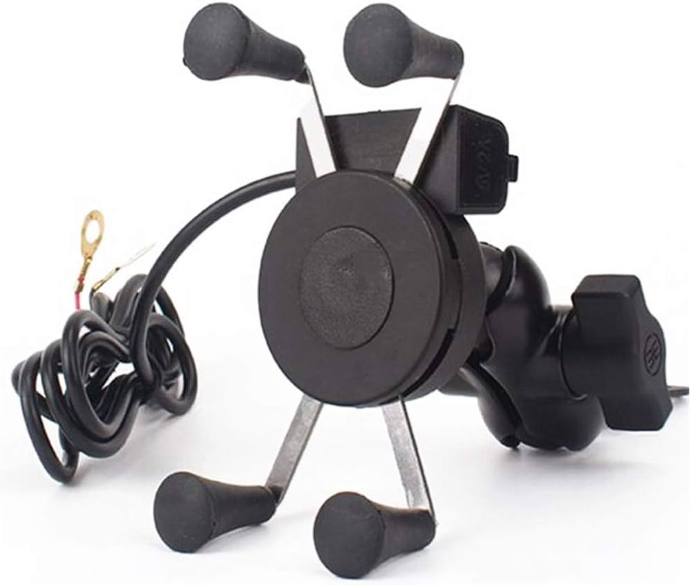 [AC026] Mobile Holder 4 Legs with USB Charger