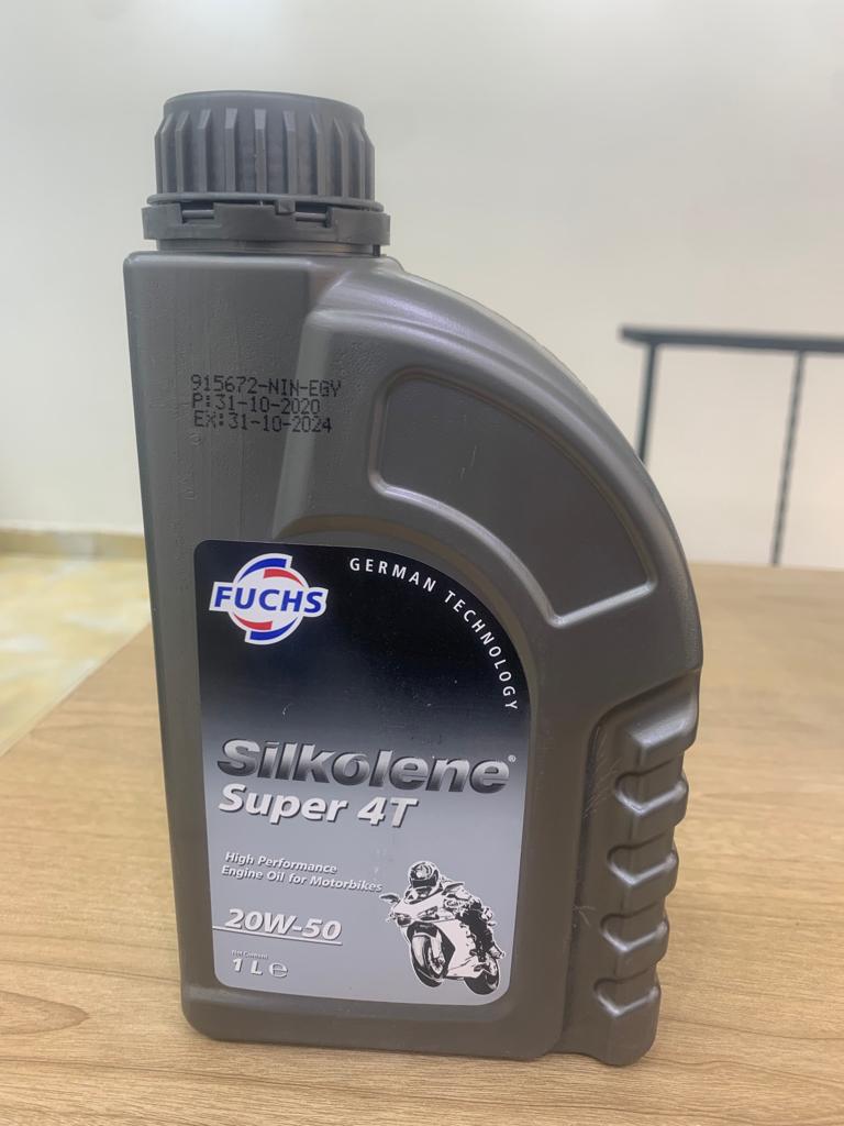 Silkolene Motorcycle Oil 4T 20W50 1 liter (Fuchs) (Made in Saudi Arabia)