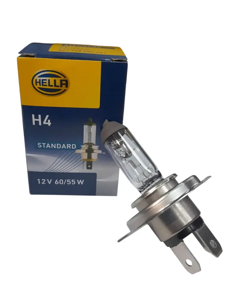 Lamp H4 12V 55/60 Watt [Hella] (made in Korea)(8GJ178555001)