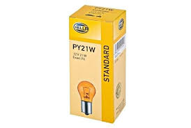 Lamp PY21W 12 volt 21 watt [Hella] (made in China)