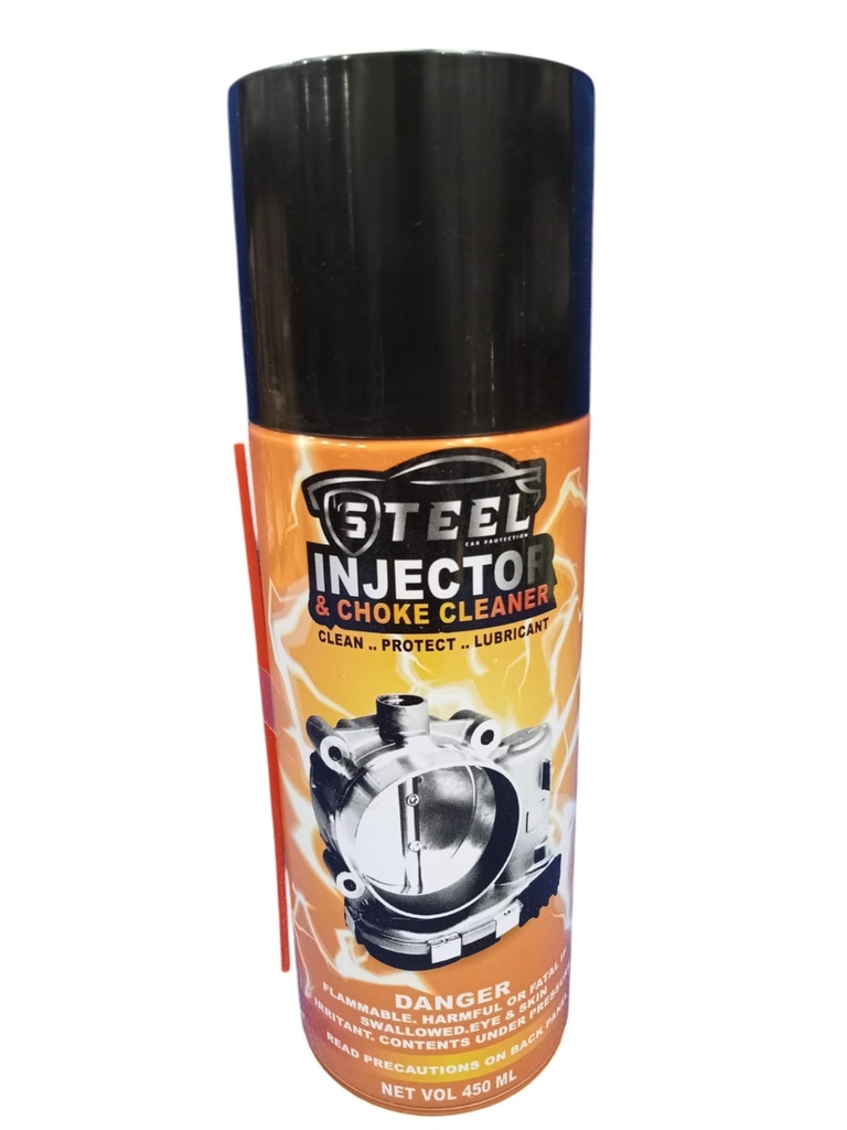 [O725] Injection Spray 450 ml [Shield Steel](made in Egypt]