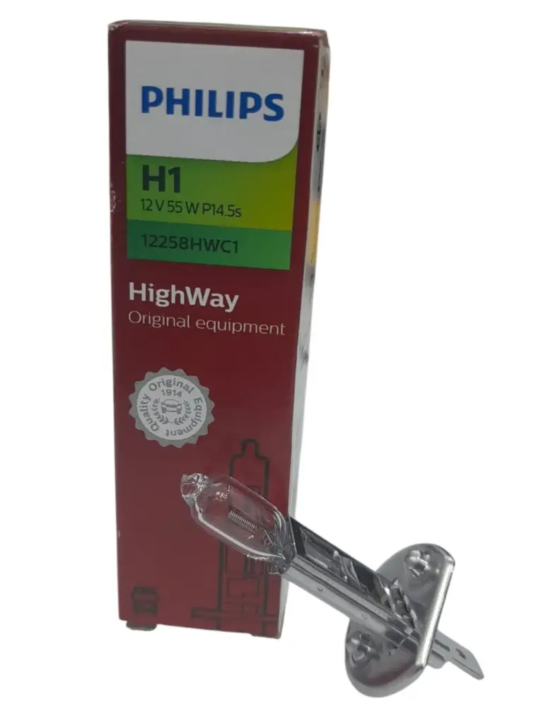 Lamp H1 12V 55W [Philips] (Made in China) (CN12258HWC1)