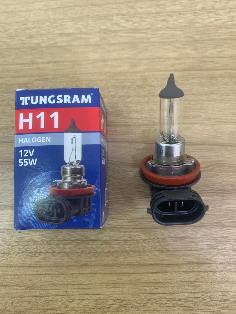 Lamp Halogen H11 55W PGJ19-2 (Tungsram) (Made in Germany) (28078 B1)