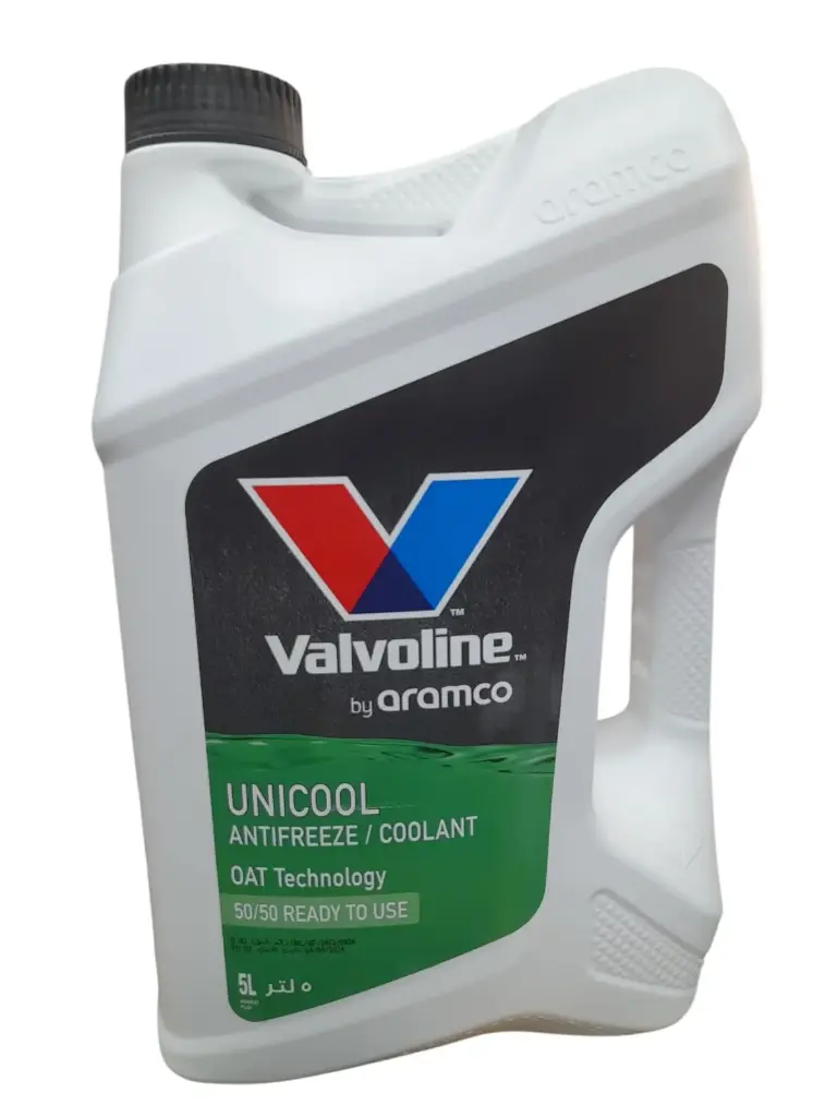 Coolant Unicool OAT Technology 5 liters [Valvoline](made in UAE)