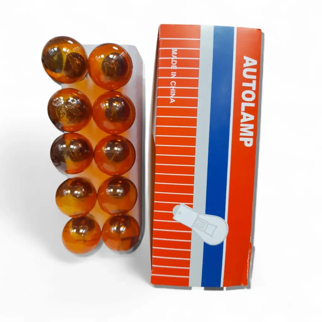 [L572] مصباح PY21W 12 فولت دبابيس مستقيمة [أوتولامب] (صنع في الصين)