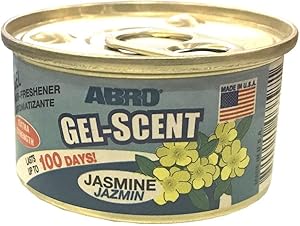 Abro car Freshner different scents GEL-