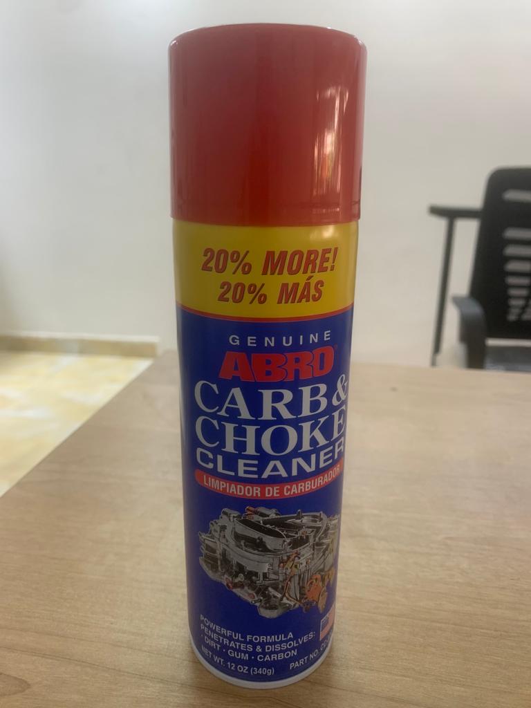 Carb Cleaner +20% (340gm) [Abro] (Made in USA) (CC-220) 