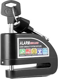 Disc lock black for Motorcycles-