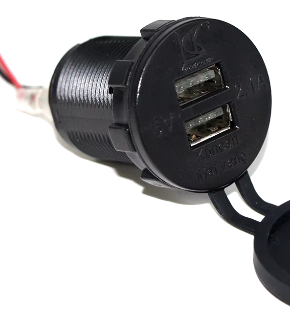 Electric USB Charger for Motorcycles-