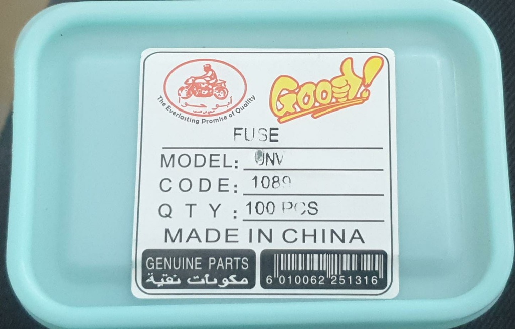 Fuse Glass for Motorcycles- (Made In China)(1089)