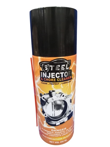 [O725] Injection Spray 450 ml [Shield Steel](made in Egypt] 